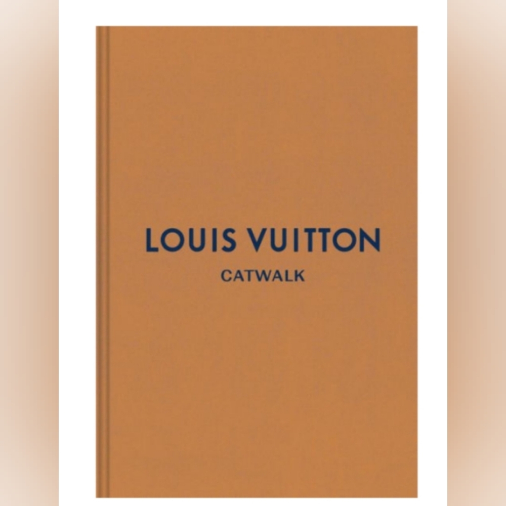 Louis Vuitton Catwalk Book in Tan and Blue